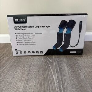 FIT KING Leg Massager with Heat for Circulation Upgraded Full Leg and Foot